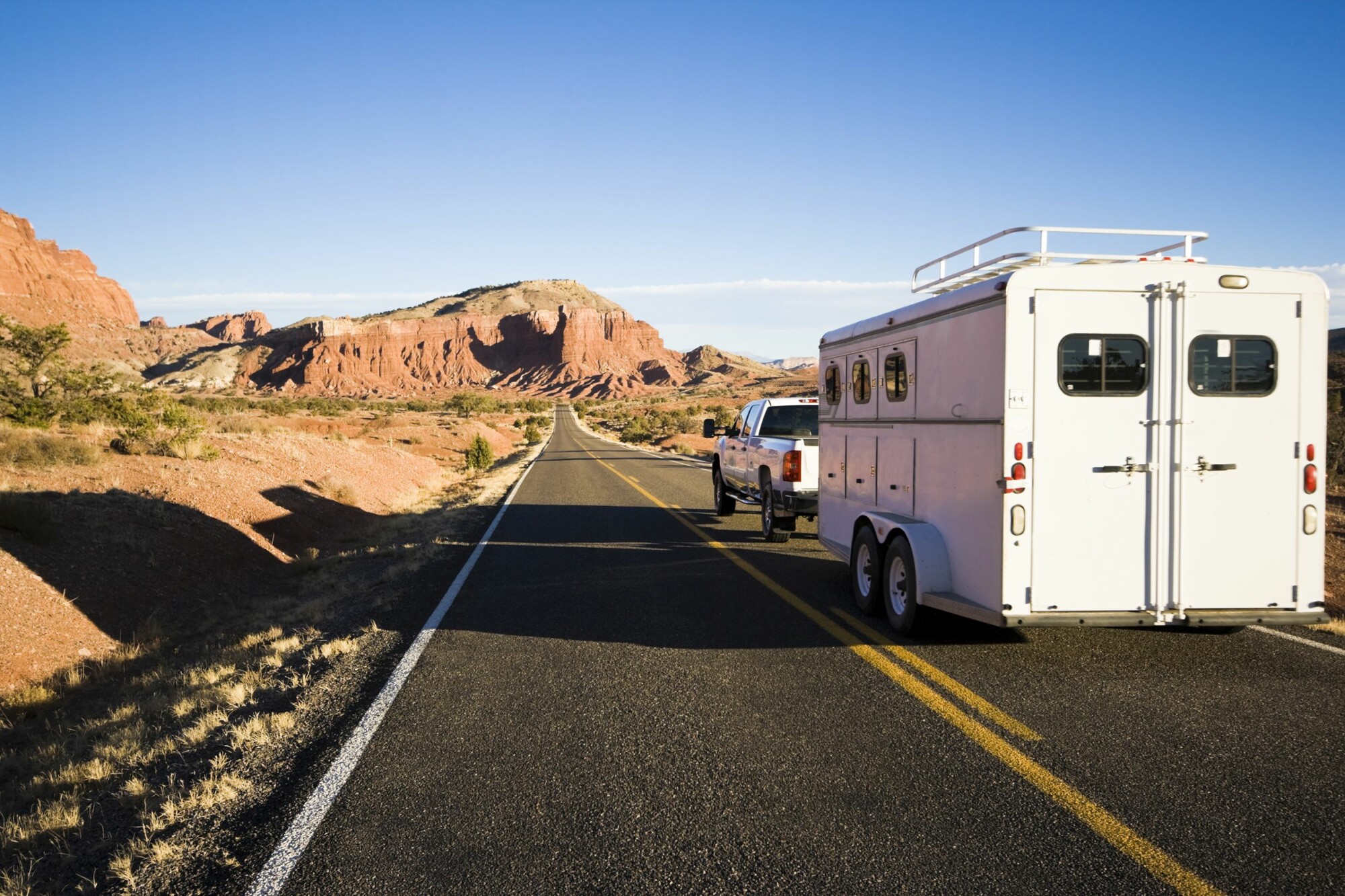 Horse Trailer and Truck