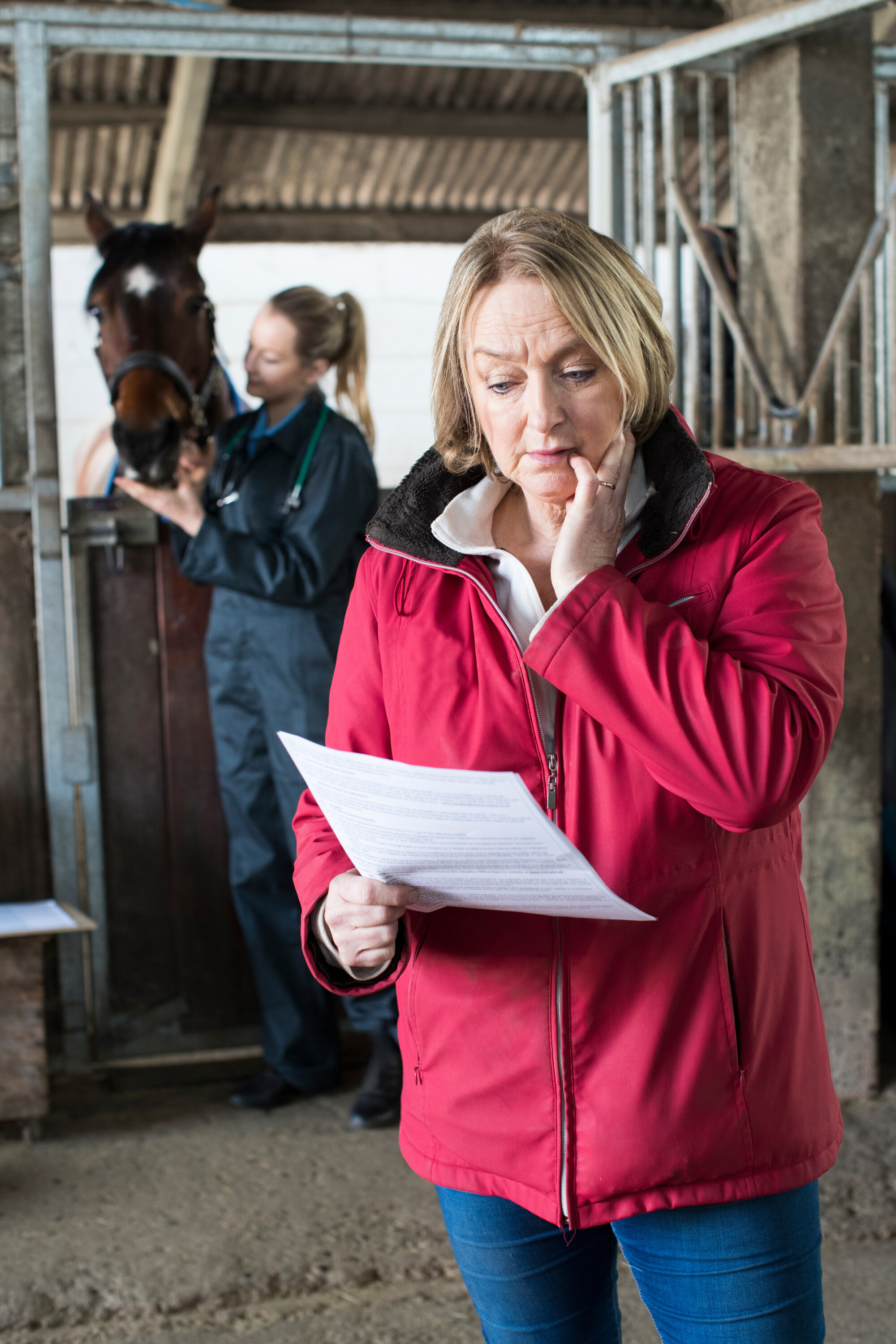 Horse Owner Worrying Over Insurance Policy